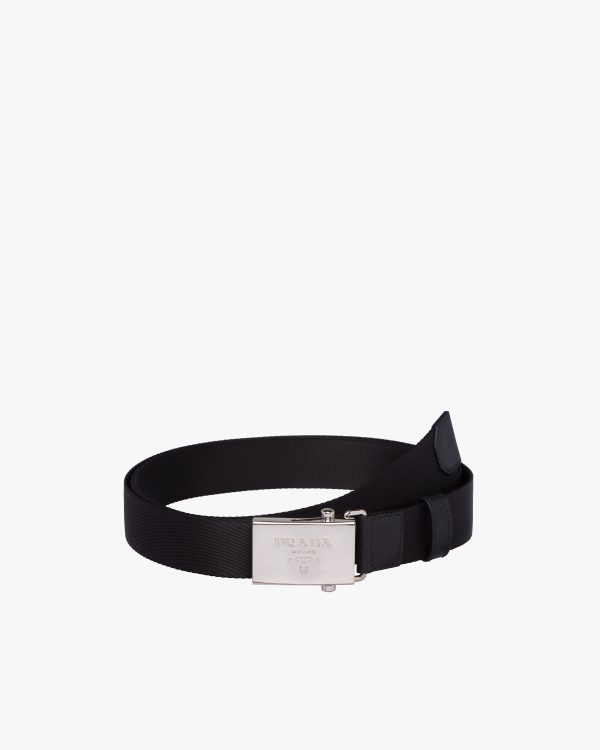 Black Nylon belt