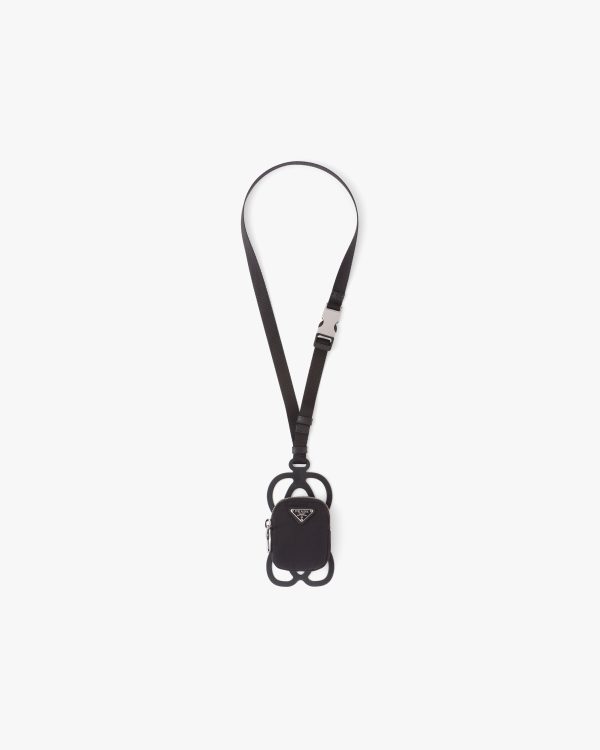 Black Nylon smartphone case