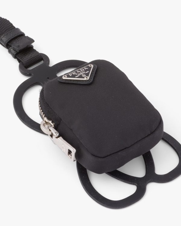Black Nylon smartphone case - Image 4