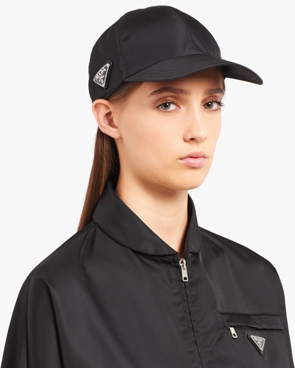 Black Re-Nylon baseball cap - Image 2