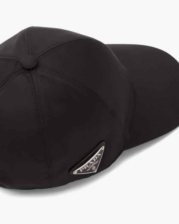 Black Re-Nylon baseball cap - Image 4