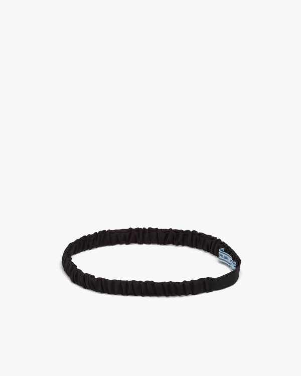 Black Re-Nylon headband - Image 3