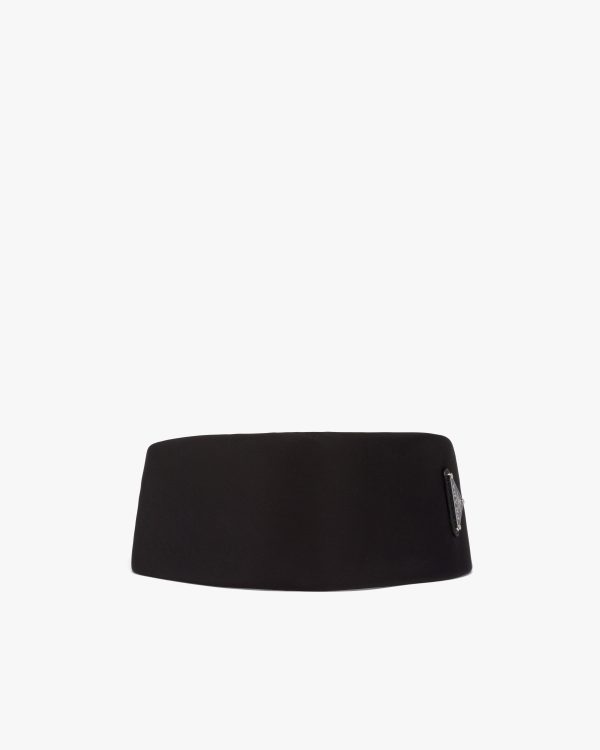 Black Re-Nylon headband