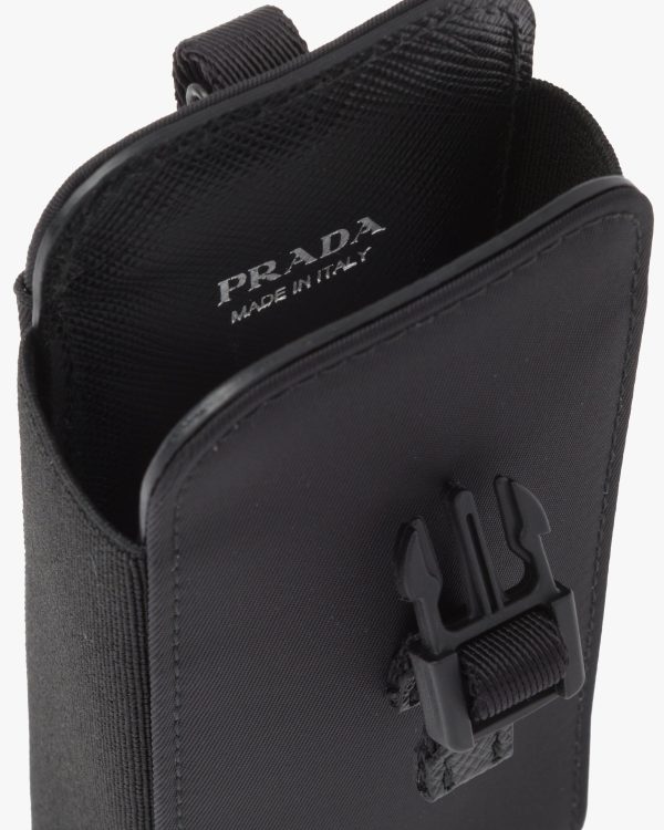 Black Re-Nylon smartphone case - Image 4