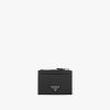 Black Saffiano Leather Card Holder - Image 3