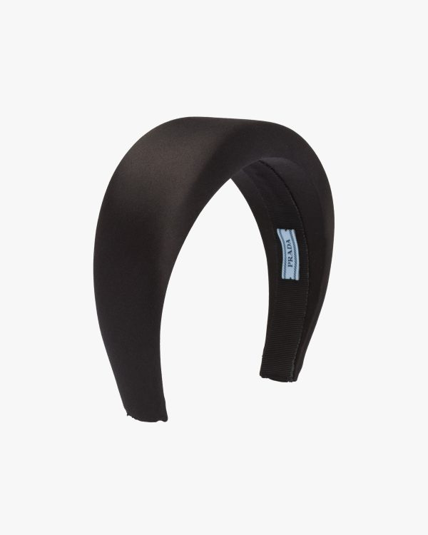 Black Satin Headband