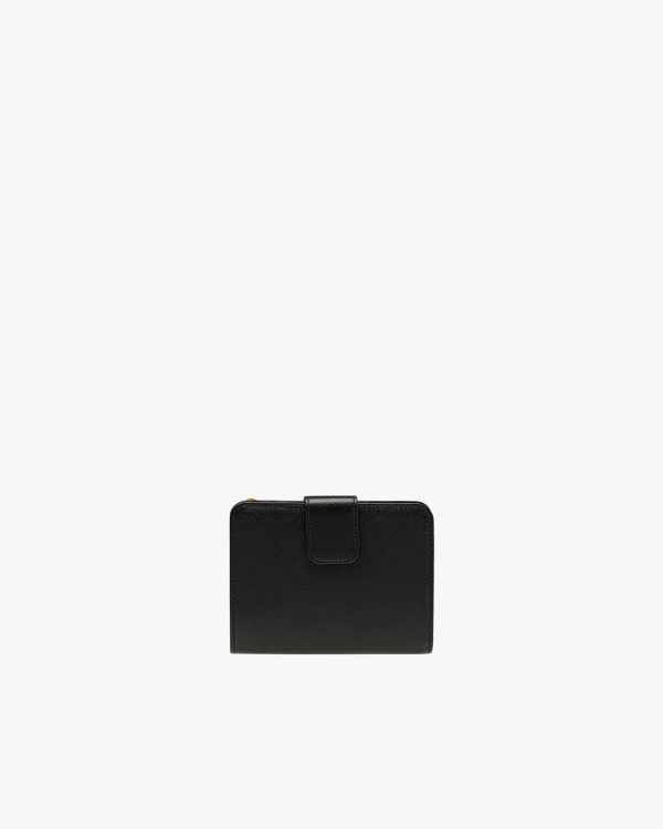 Black Small Saffiano Leather Wallet - Image 5