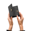Black Small Saffiano Leather Wallet - Image 3