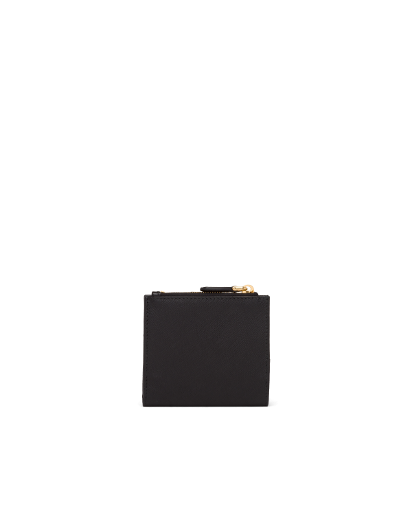 Black Small Saffiano leather wallet - Image 4