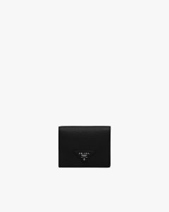 Black Small leather wallet