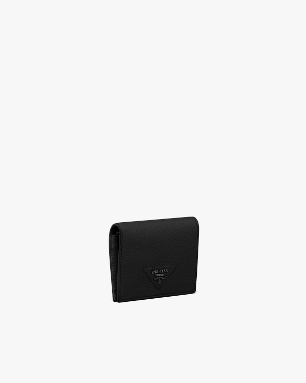 Black Small leather wallet - Image 3