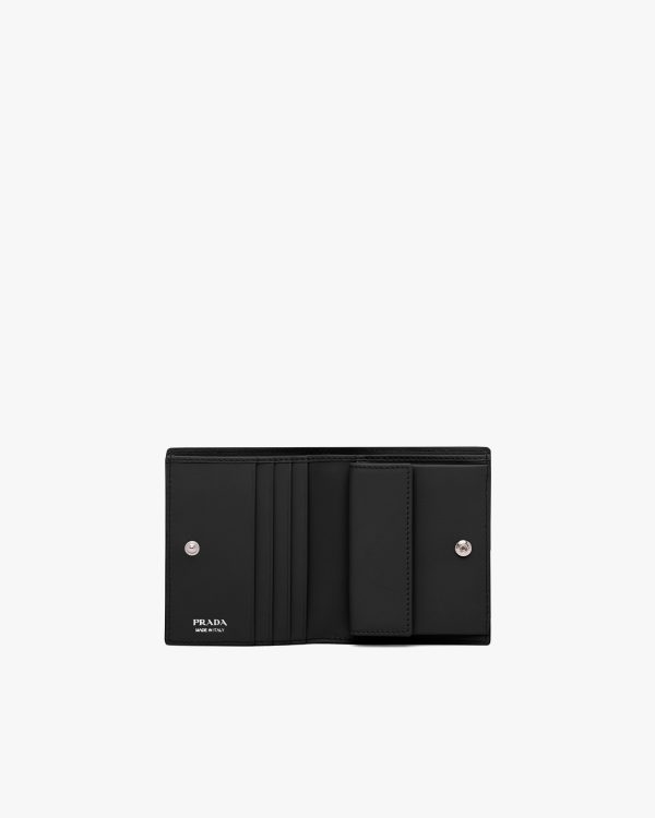 Black Small leather wallet - Image 5