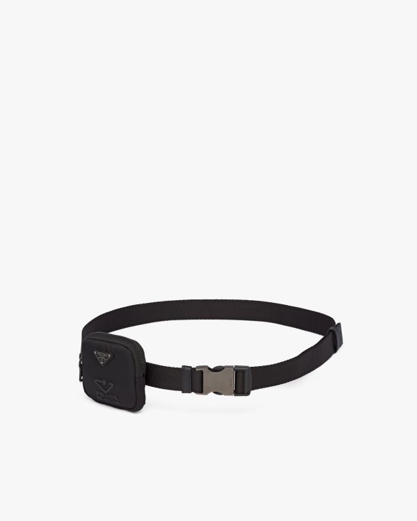 Black Woven Nylon belt