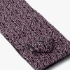 Black/black And Pink Reversible jacquard and Re-Nylon scarf - Image 3