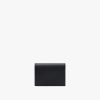 Black/hibiscus Small Saffiano Leather Wallet - Image 5