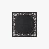 Black/white Printed gauze scarf - Image 3