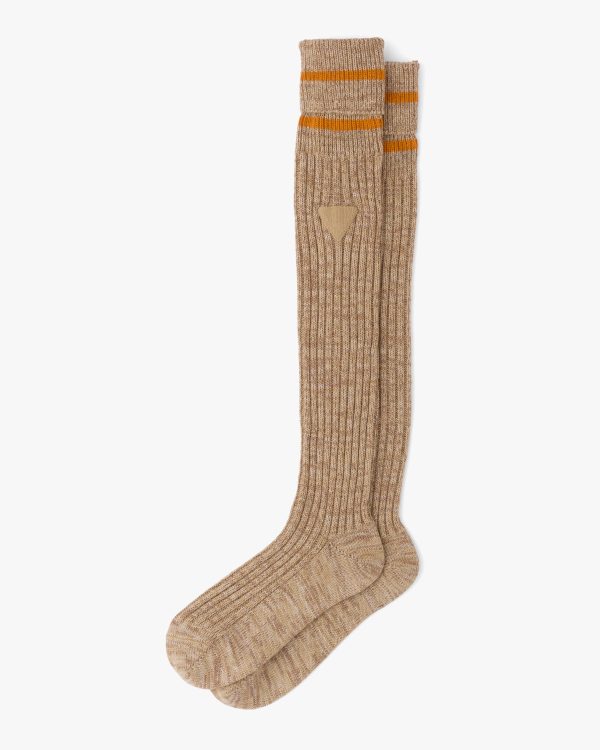 Camel Brown Wool socks