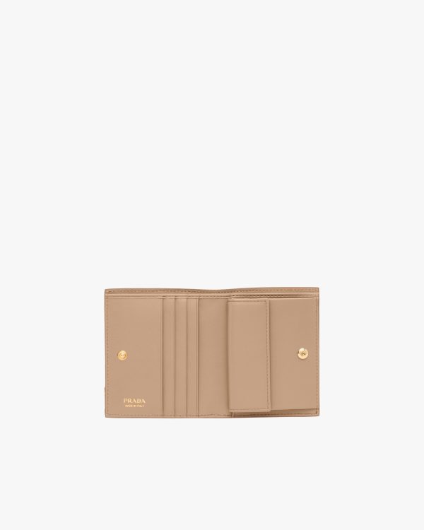 Cameo Beige Small Leather Wallet - Image 2