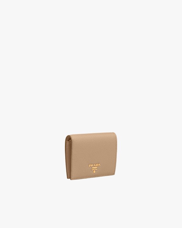 Cameo Beige Small Leather Wallet - Image 4