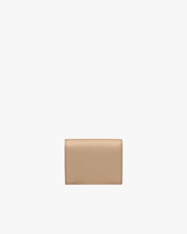Cameo Beige Small Leather Wallet - Image 5
