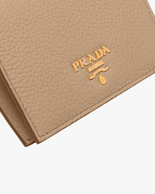 Cameo Beige Small Leather Wallet - Image 6