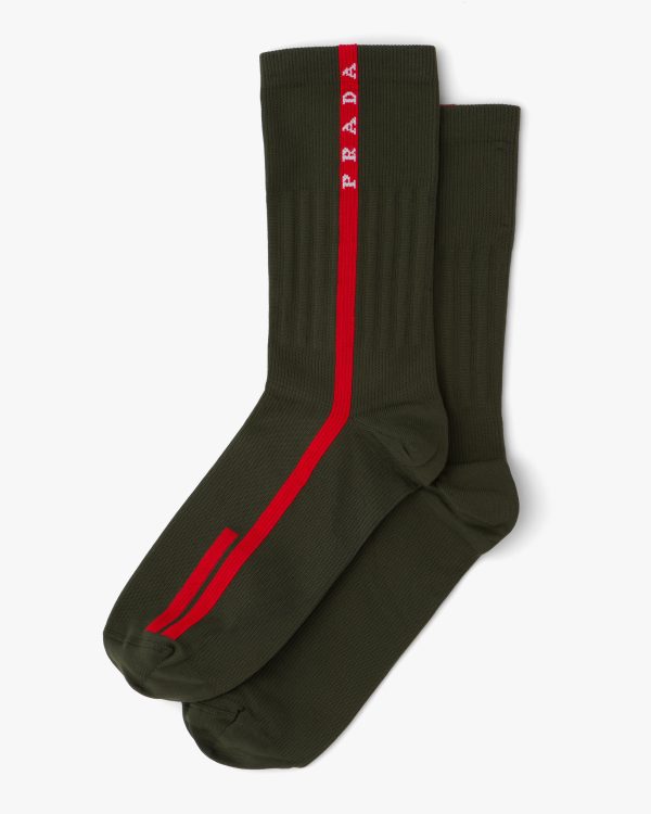 Camouflage Green Nylon socks