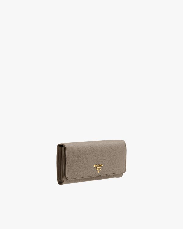 Clay/powder Large Leather Wallet - Image 4