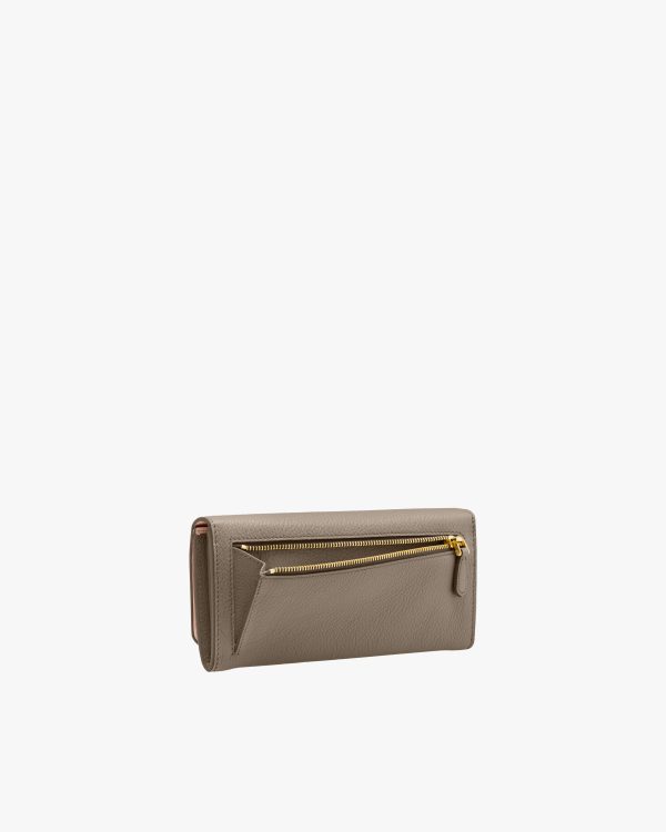 Clay/powder Large Leather Wallet - Image 6