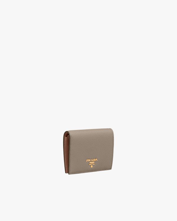 Clay/powder Small Leather Wallet - Image 4