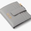 Cloudy Gray Small Saffiano leather wallet - Image 6