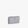 Cornflower Blue Large leather wallet - Image 3