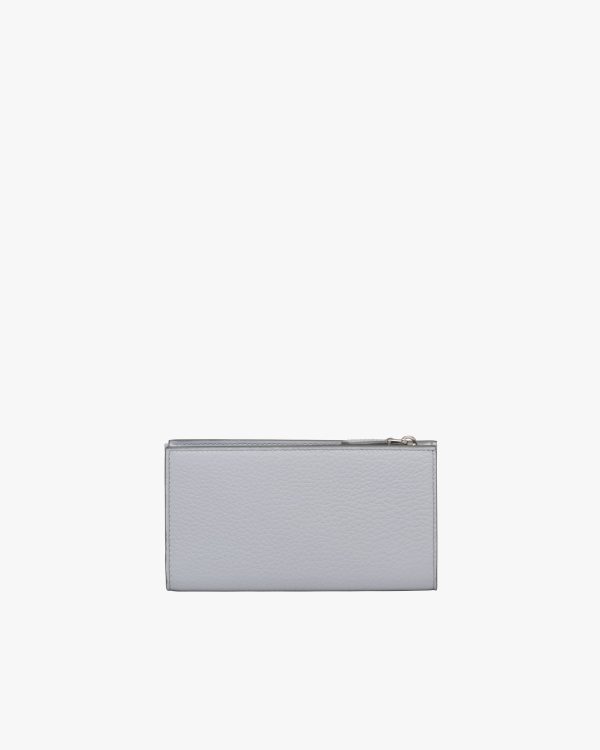 Cornflower Blue Large leather wallet - Image 4
