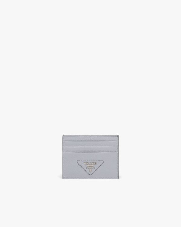 Cornflower Blue Leather card holder