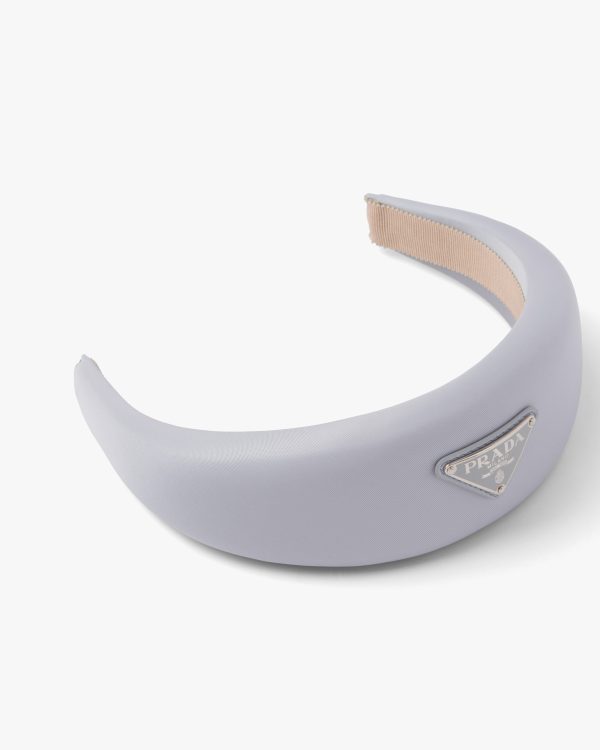Cornflower Blue Re-Nylon headband - Image 3