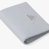 Cornflower Blue Small leather wallet - Image 2
