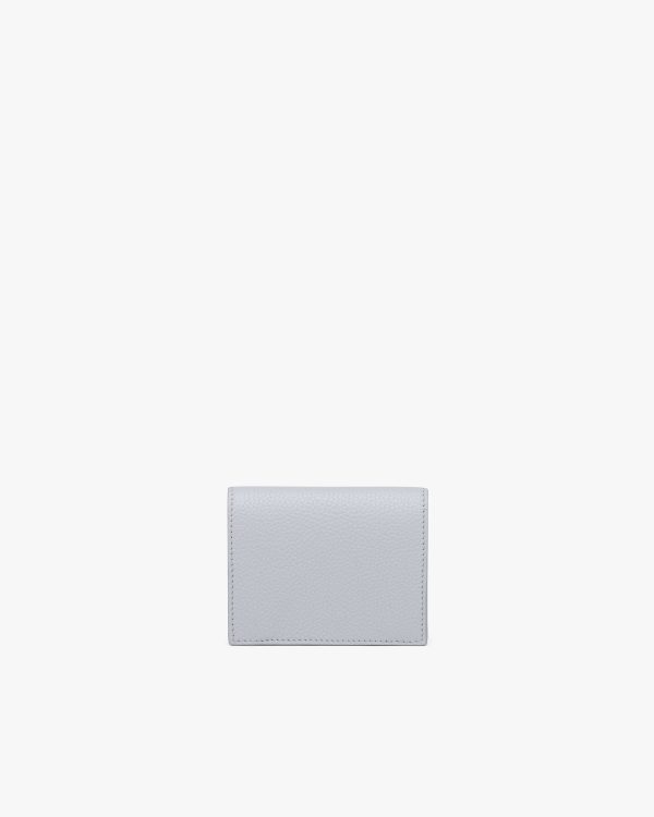 Cornflower Blue Small leather wallet - Image 4