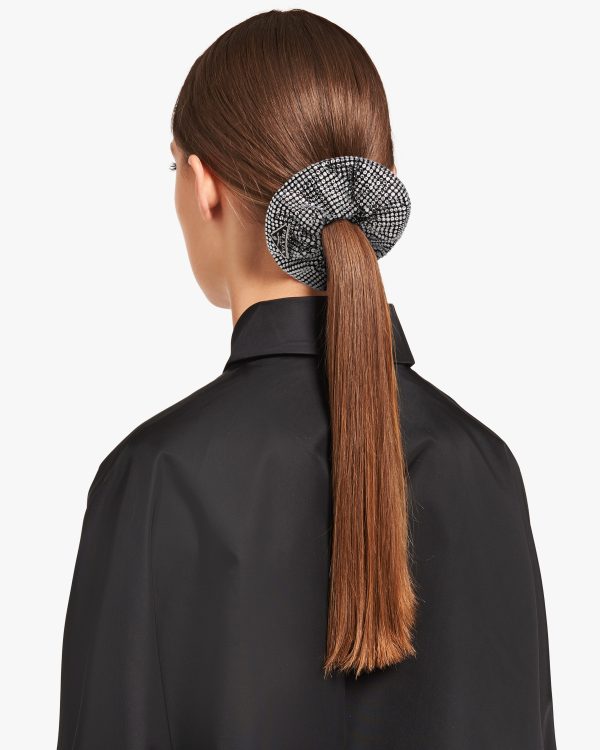 Crystal Satin scrunchie - Image 2