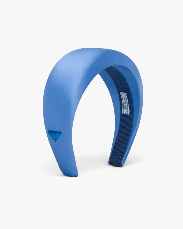 Denim Satin Headband