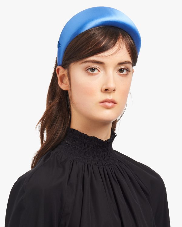 Denim Satin Headband - Image 2