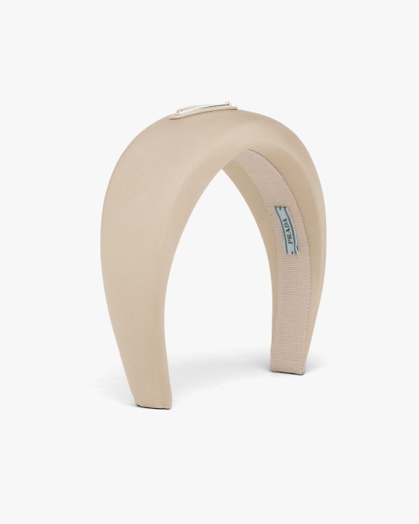 Desert Beige Re-Nylon headband