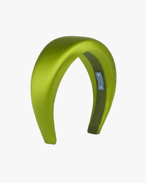 Fern Green Satin Headband