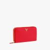Fiery Red Large Saffiano Leather Wallet - Image 4