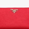 Fiery Red Large Saffiano Leather Wallet - Image 6