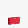 Fiery Red Large Saffiano leather wallet - Image 4