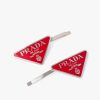 Fiery Red Metal hair clips - Image 3