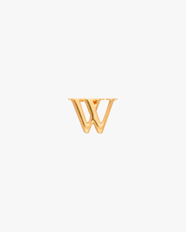 Gold My Character sliding metal letter