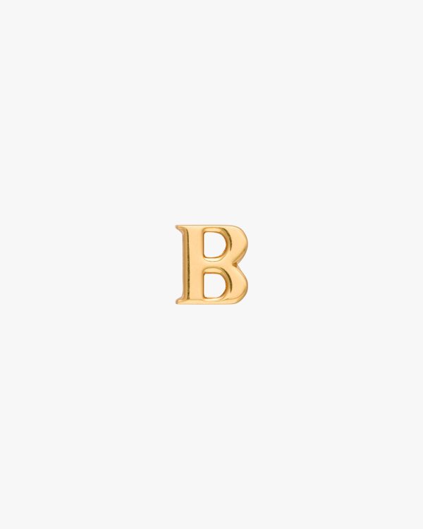 Gold My Character sliding metal letter