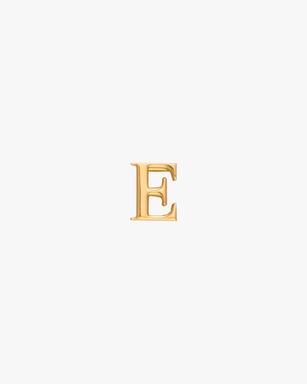 Gold My Character sliding metal letter