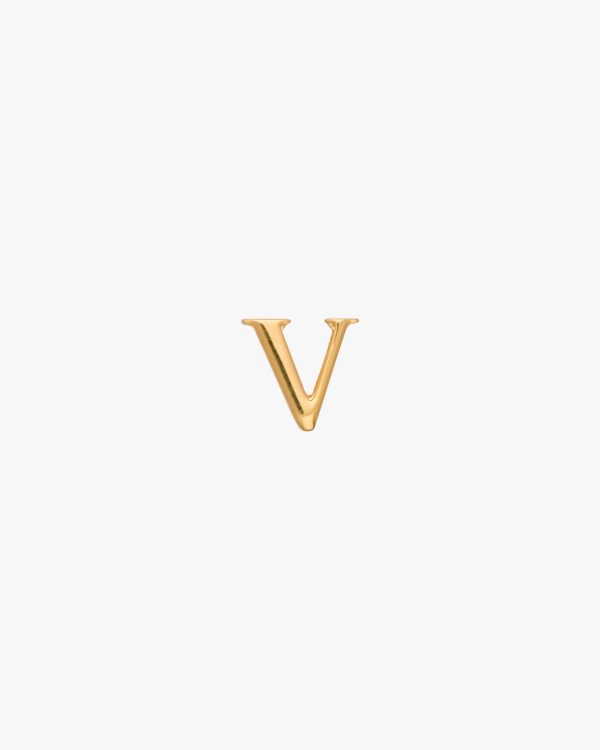 Gold My Character sliding metal letter