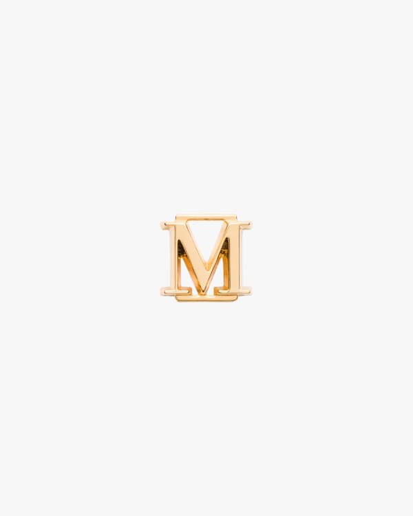 Gold My Character slot metal letter